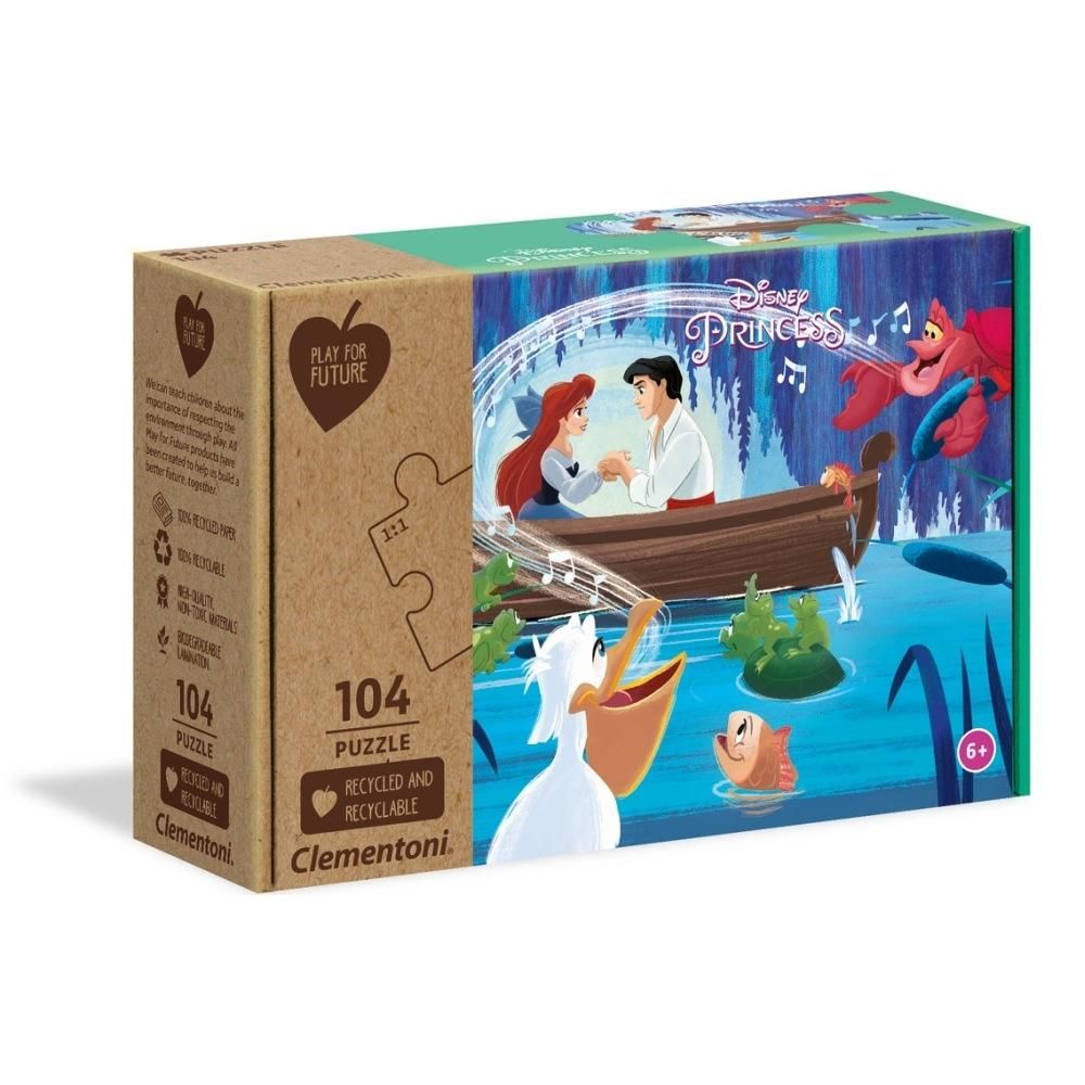 Clementoni Puzzle 104 db - A kis hableány
