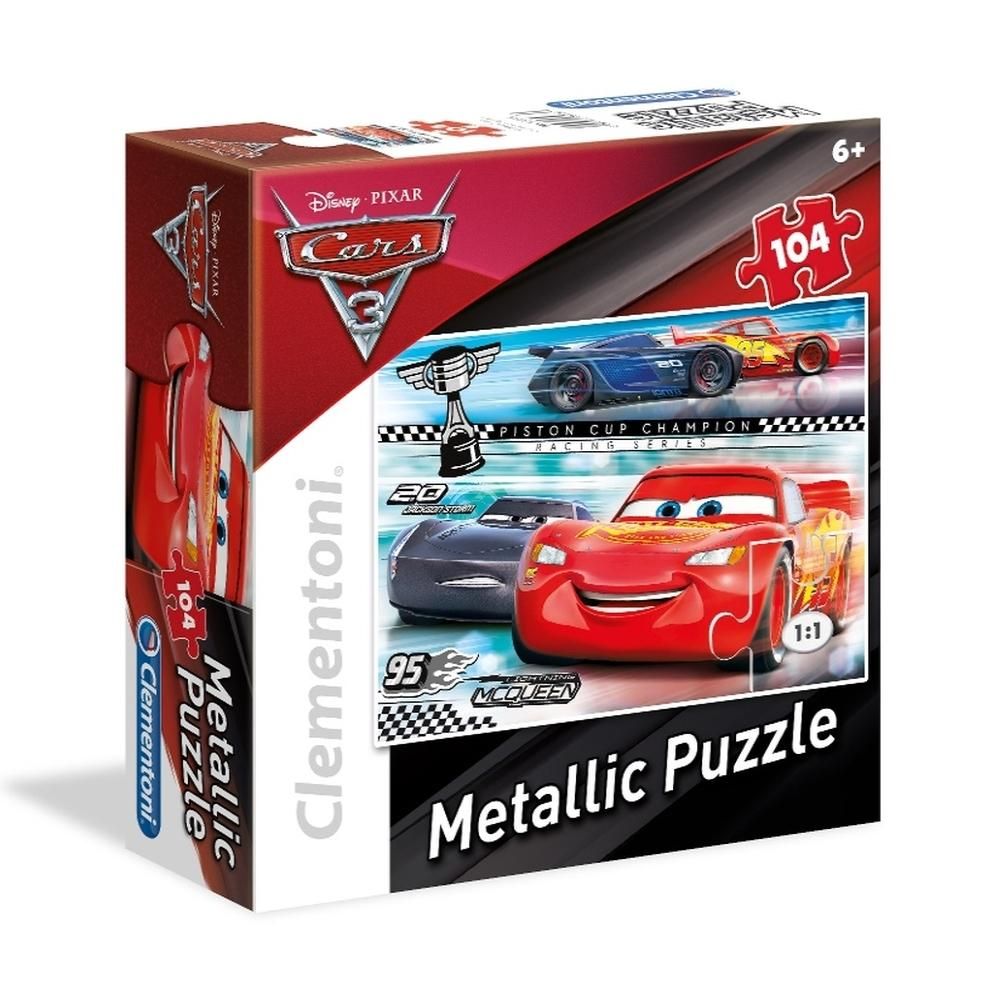 Clementoni Puzzle 104 db SuperColor Metál, négyzet alakú dobozban - Verdák 3