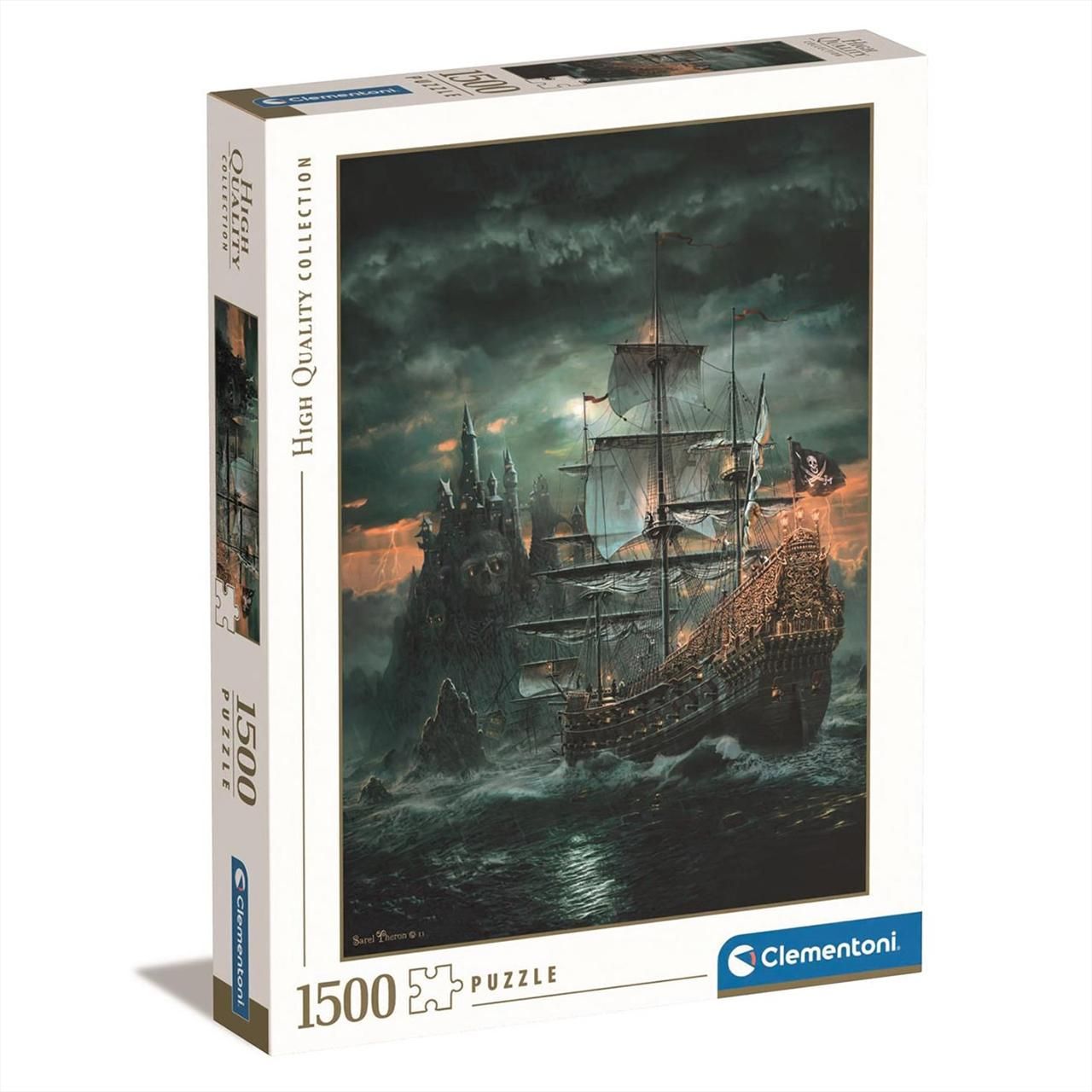 Clementoni Puzzle 1500 db High Quality Collection - Kalózhajó