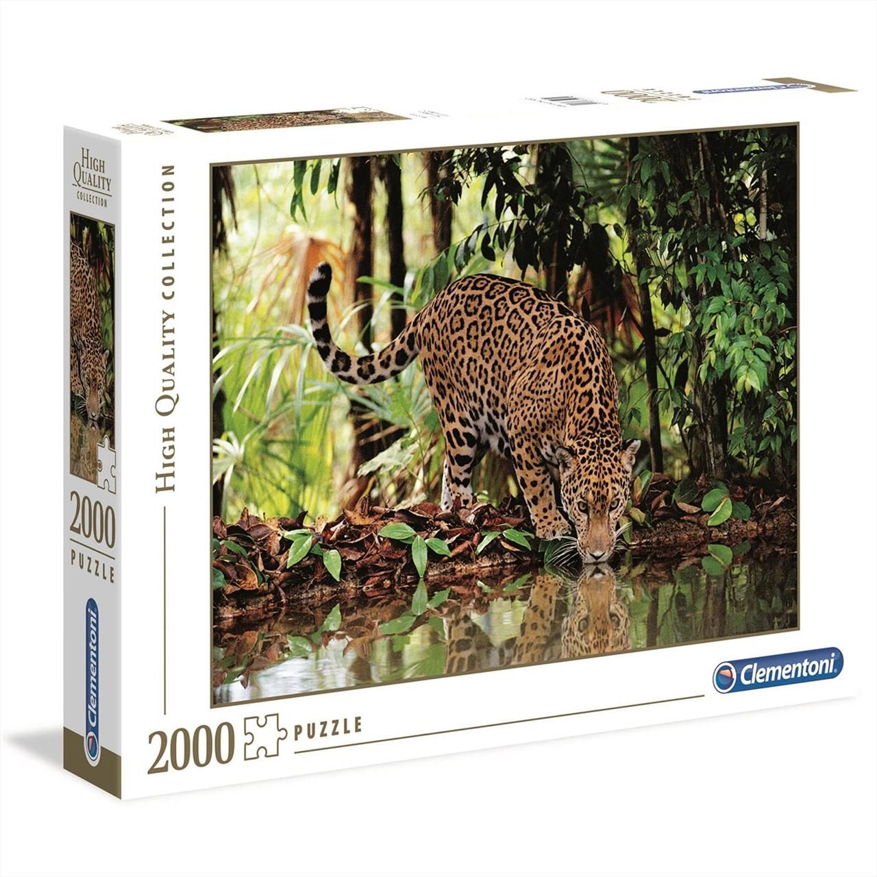 Clementoni Puzzle 2000 db High Quality Collection - Leopárd