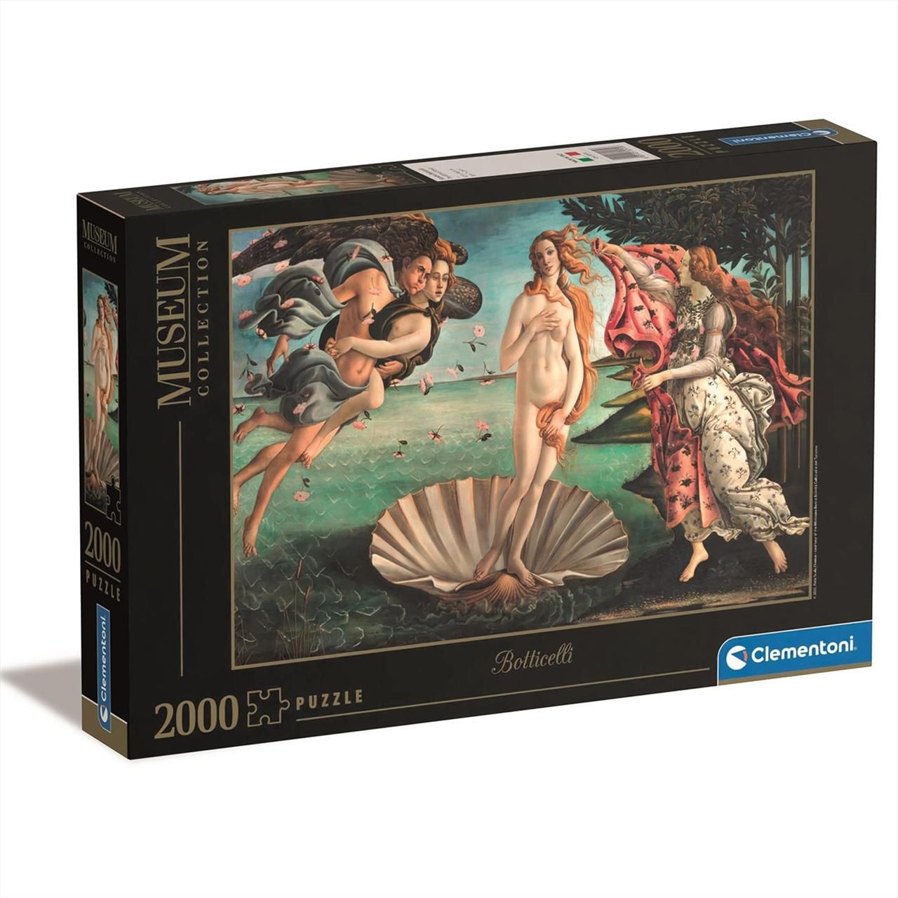 Clementoni Puzzle 2000 db Múzeum kollekció - Botticeli, A Vénusz szöletése