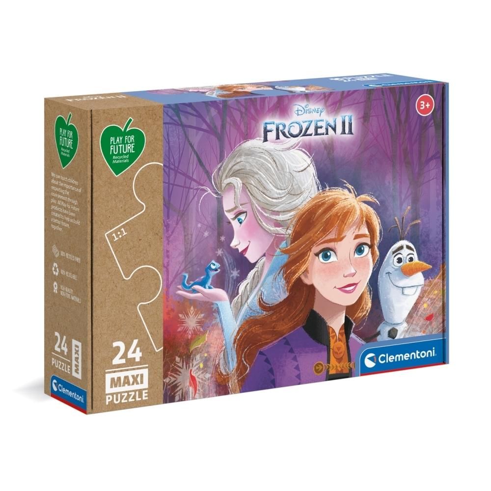 Clementoni Puzzle 24 db Maxi, Play for future - Jégvarázs