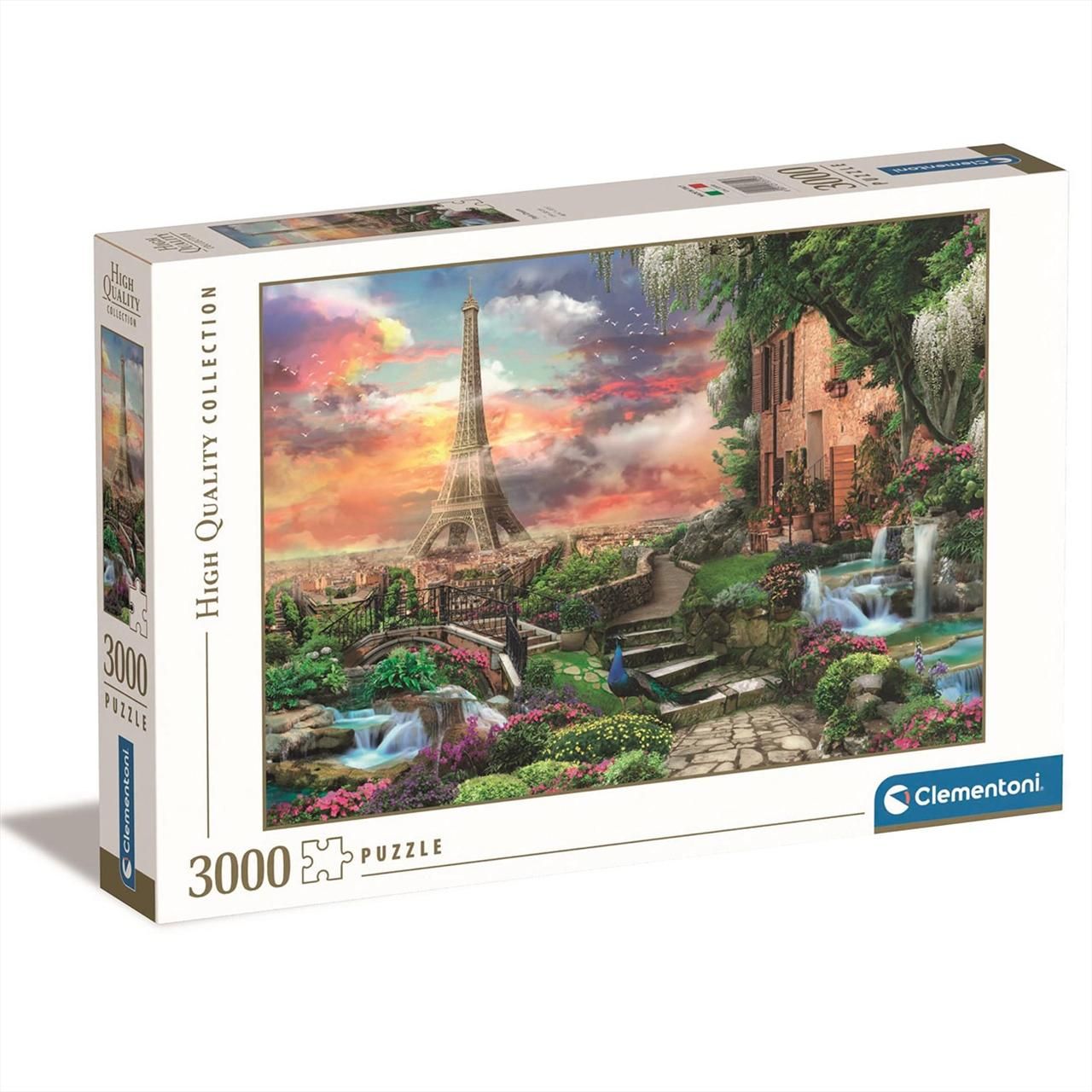 Clementoni Puzzle 3000 db High Quality Collection - Párizsi álom