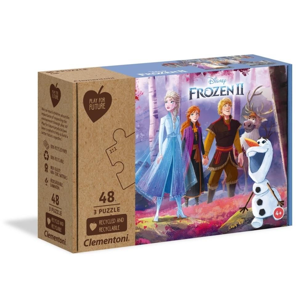 Clementoni Puzzle 3x48 db - Jégvarázs 2