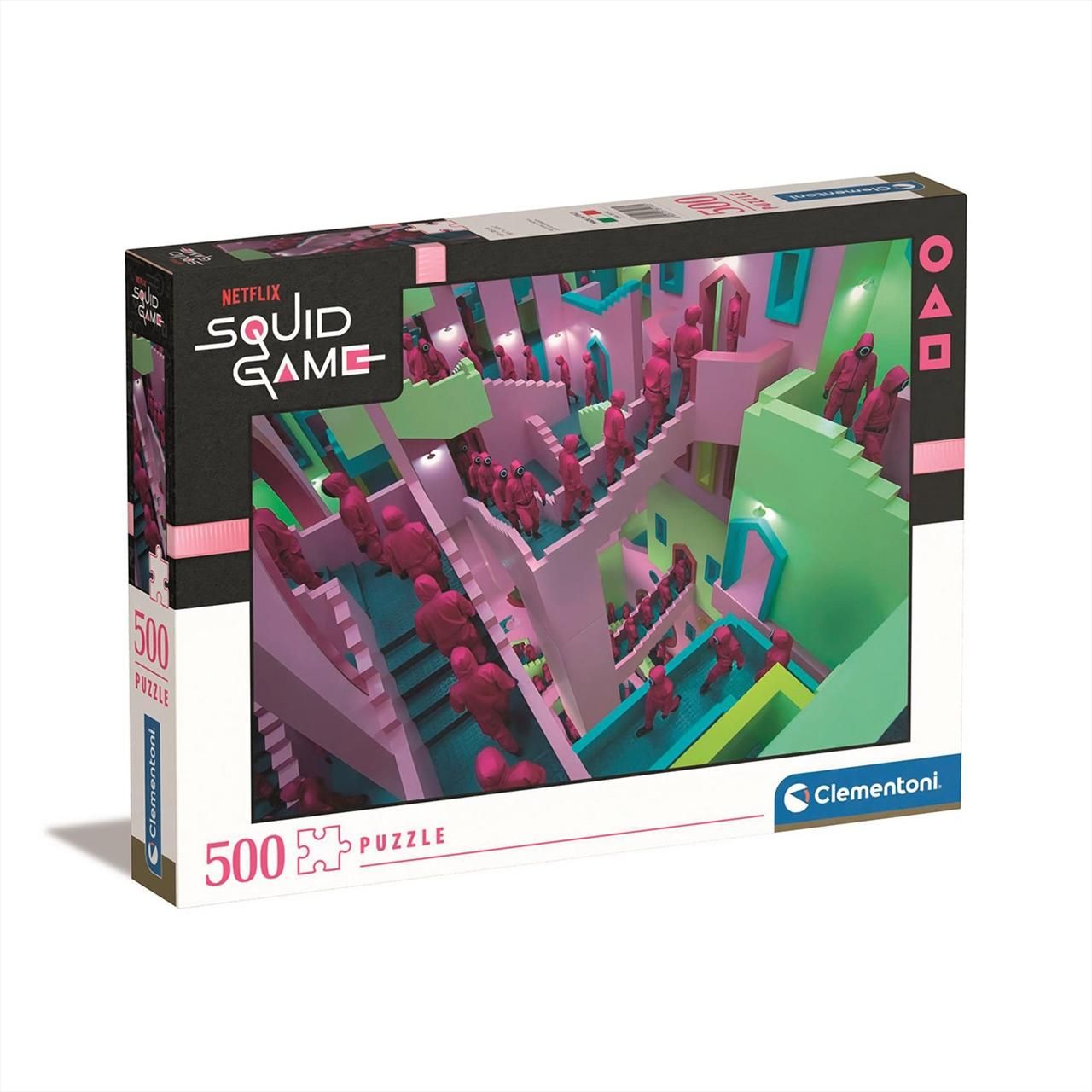 Clementoni Puzzle 500 db - Squid Game