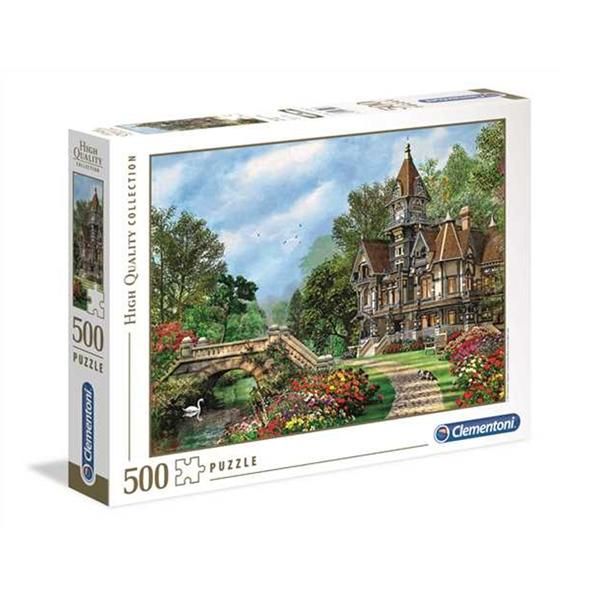 Clementoni Puzzle 500 db High Quality Collection - Régi birtok a patak mentén