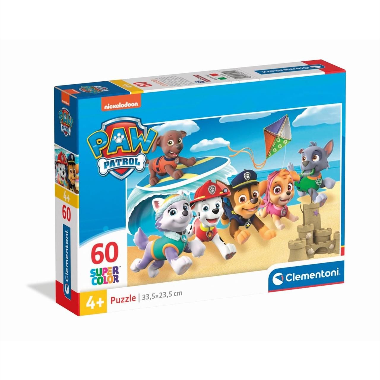 Clementoni Puzzle 60 db SuperColor puzzle - Mancs őrjárat