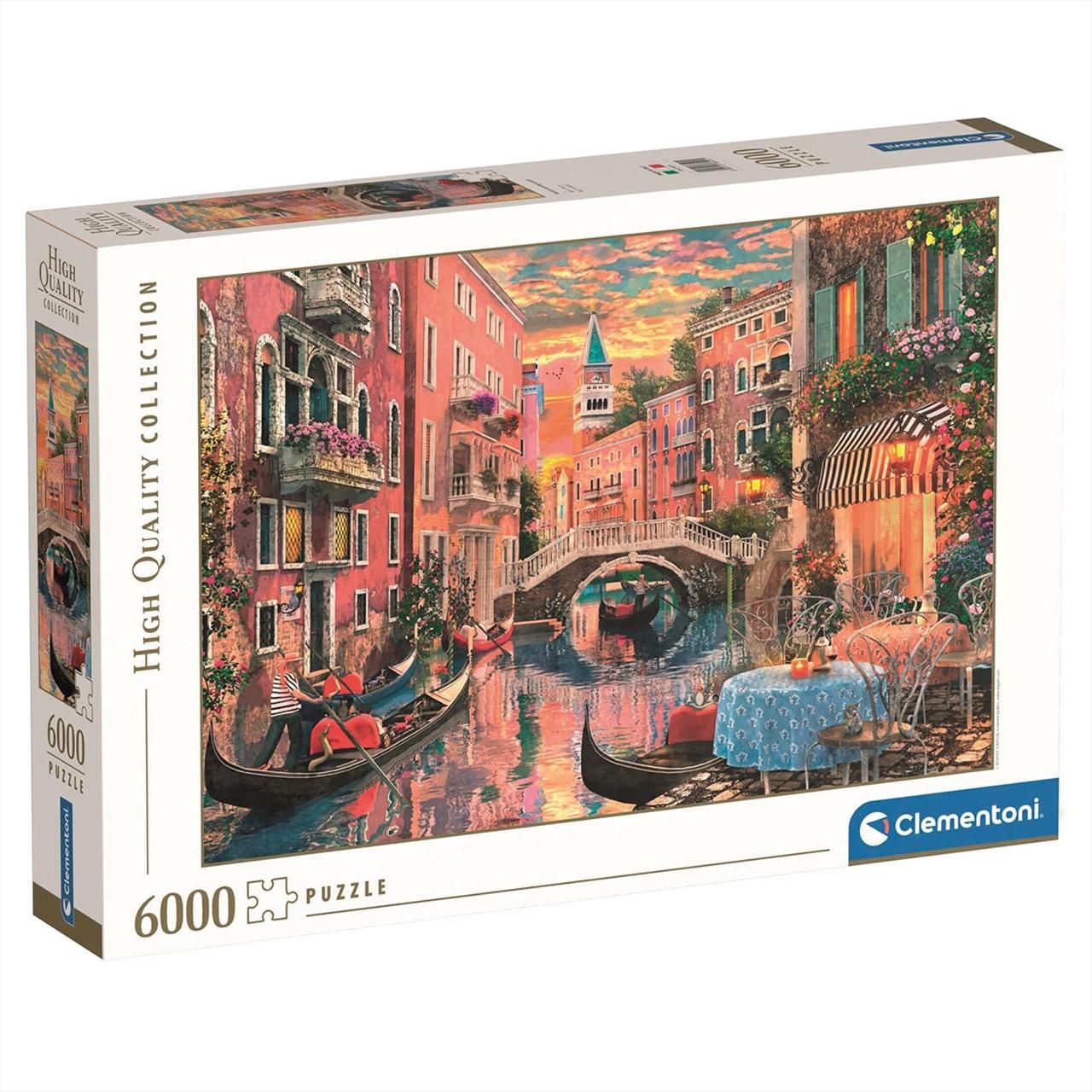 Clementoni Puzzle 6000 db High Quality Collection - Velence este