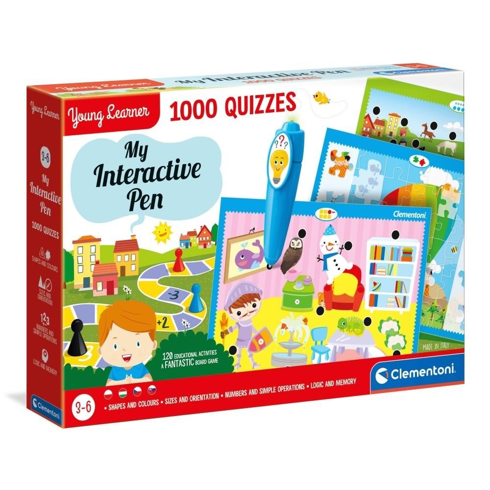 Clementoni Sapientino 1000 kvíz, interaktív tollal