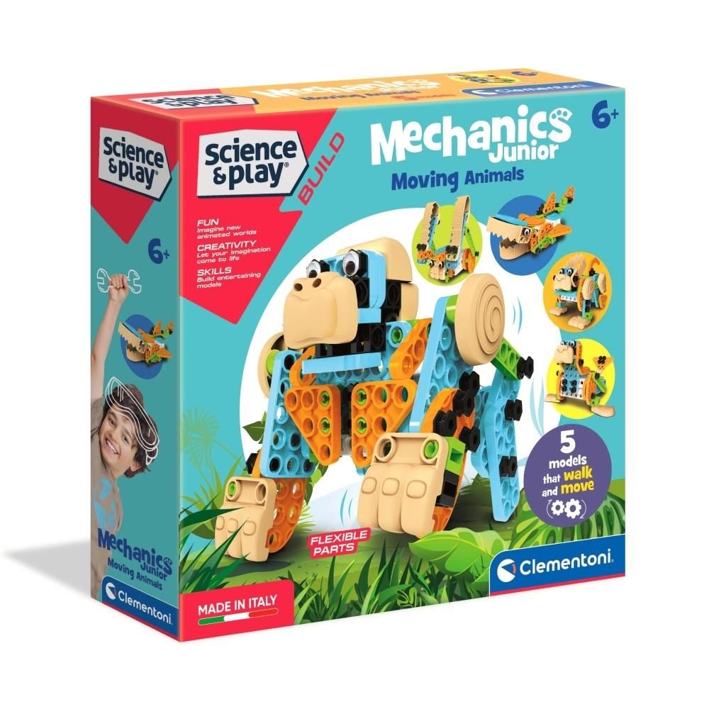 Clementoni Science Junior Mechanikai laboratórium - Állatok