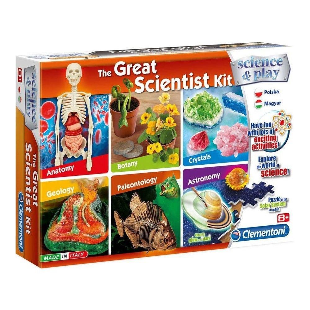 Clementoni Science Nagy kísérletező 6 az 1-ben készlet