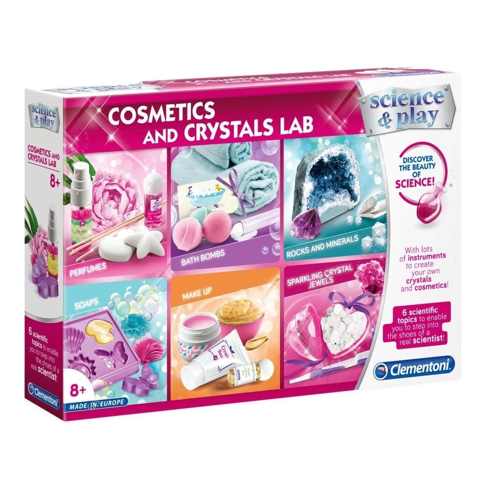 Clementoni Science Nagy kísérletező 6 az 1-ben készlet lányoknak