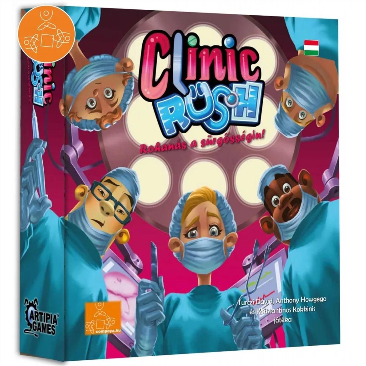 Clinic Rush - Rohanás a sürgősségin! társasjáték