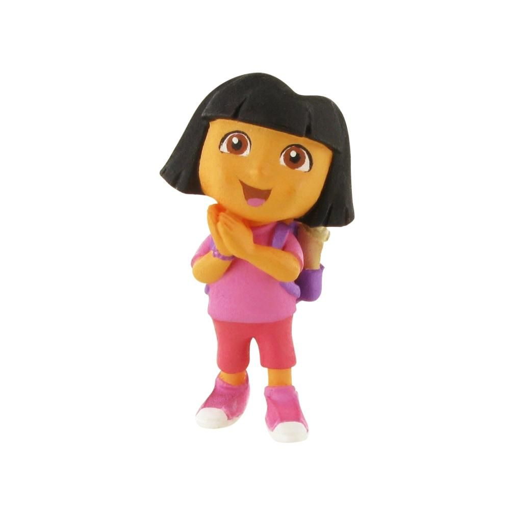 Comansi Dóra, a felfedező csodálkozó játékfigura 