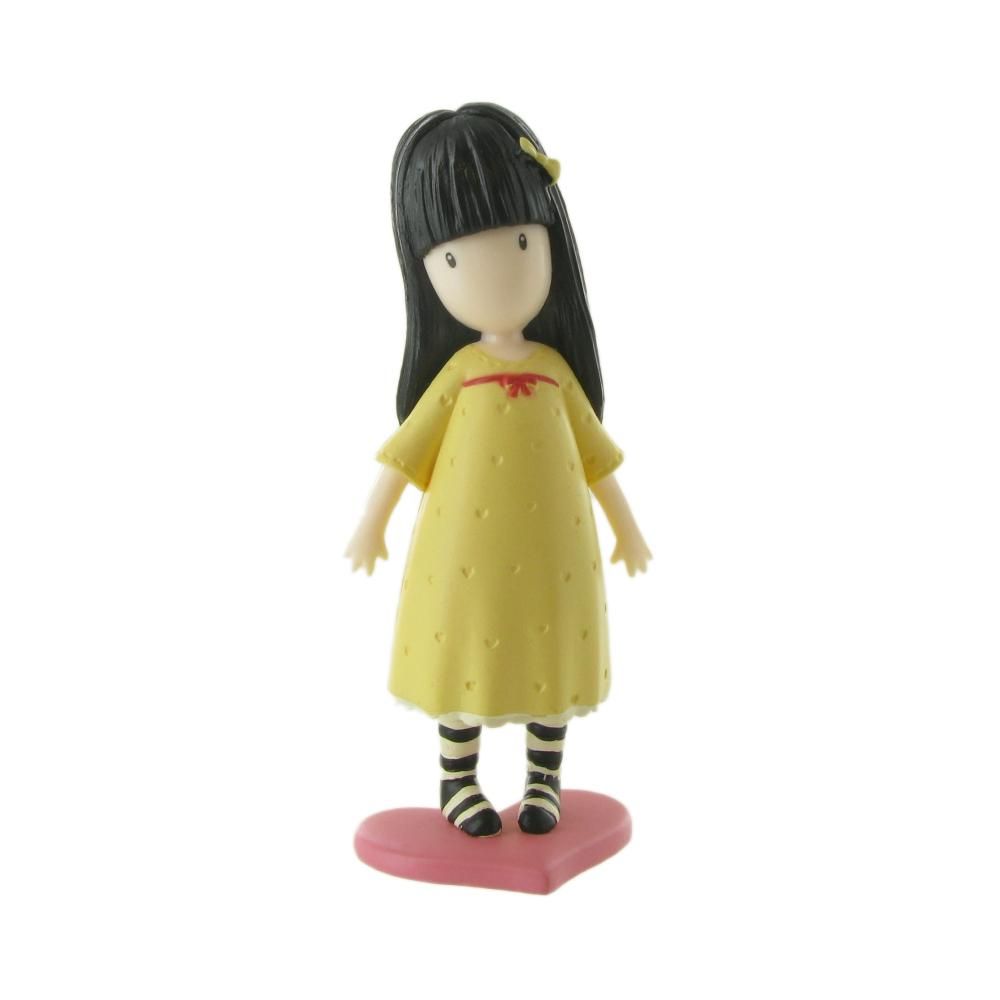 Comansi Gorjuss - Sárga ruhás játékfigura 