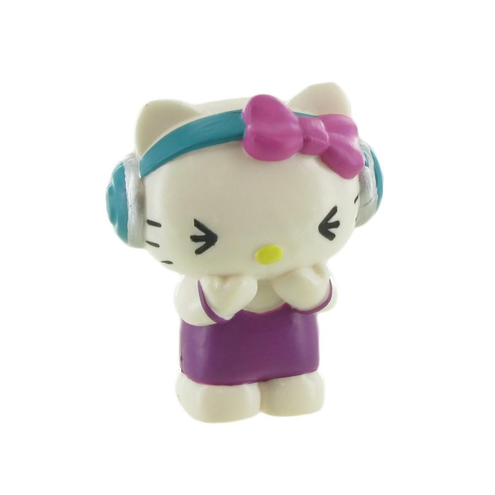 Comansi Hello Kitty zenehallgató játékfigura 