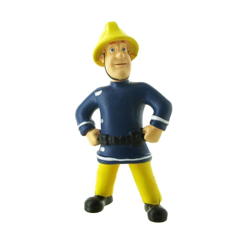 Comansi Sam, a tűzoltó - Sam sisakkal játékfigura