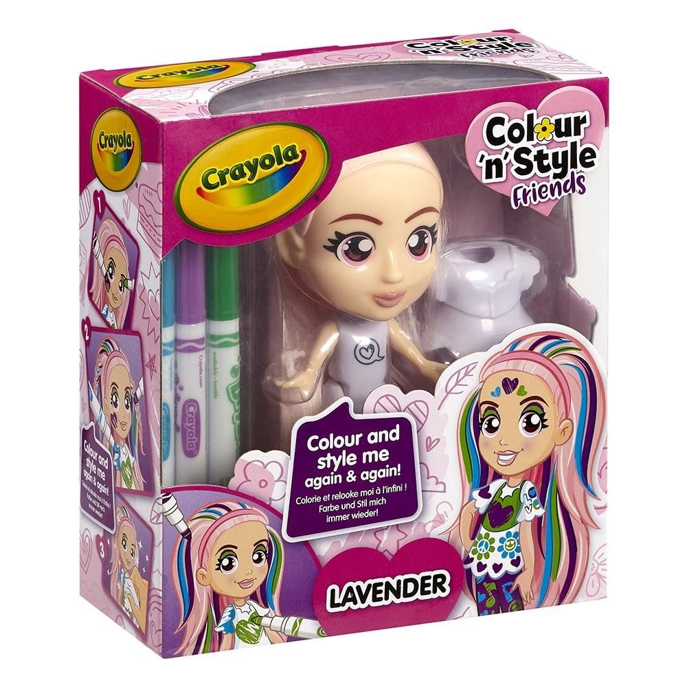 Crayola Colour 'n Style Friends - Lavender