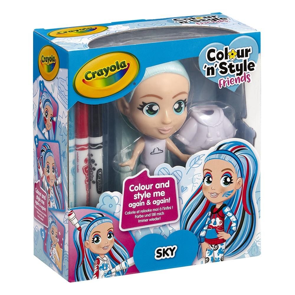 Crayola Colour 'n Style Friends - Sky