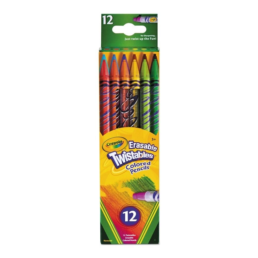 Crayola Csavarozható színesceruza 12 db