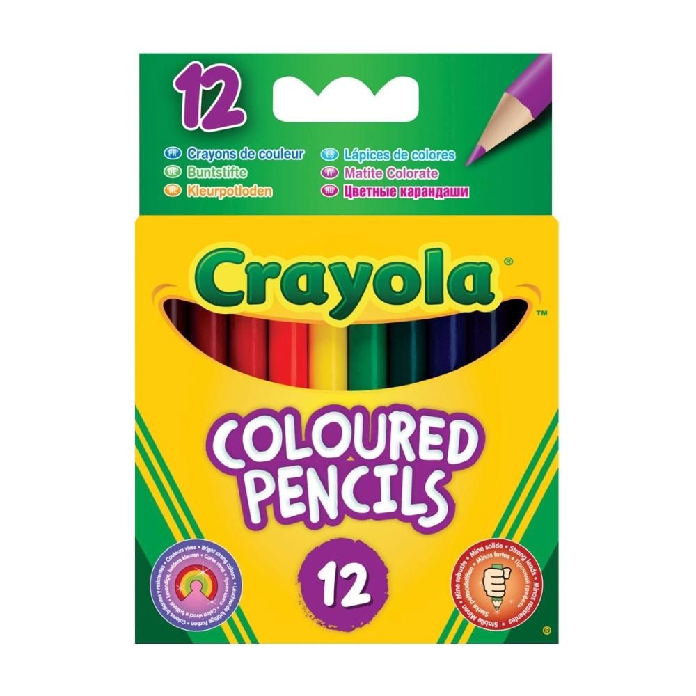 Crayola Félhosszú színesceruza 12 db