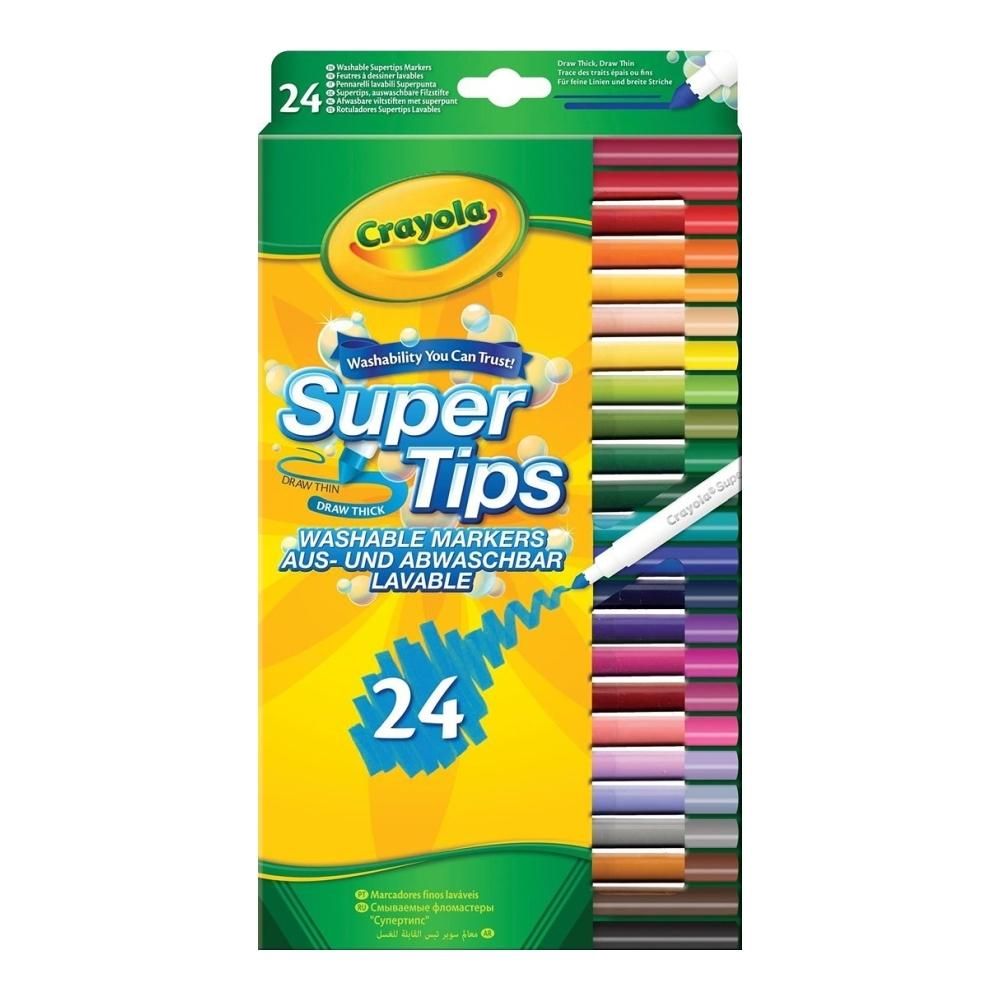 Crayola Kimosható vékony filctoll 24 db