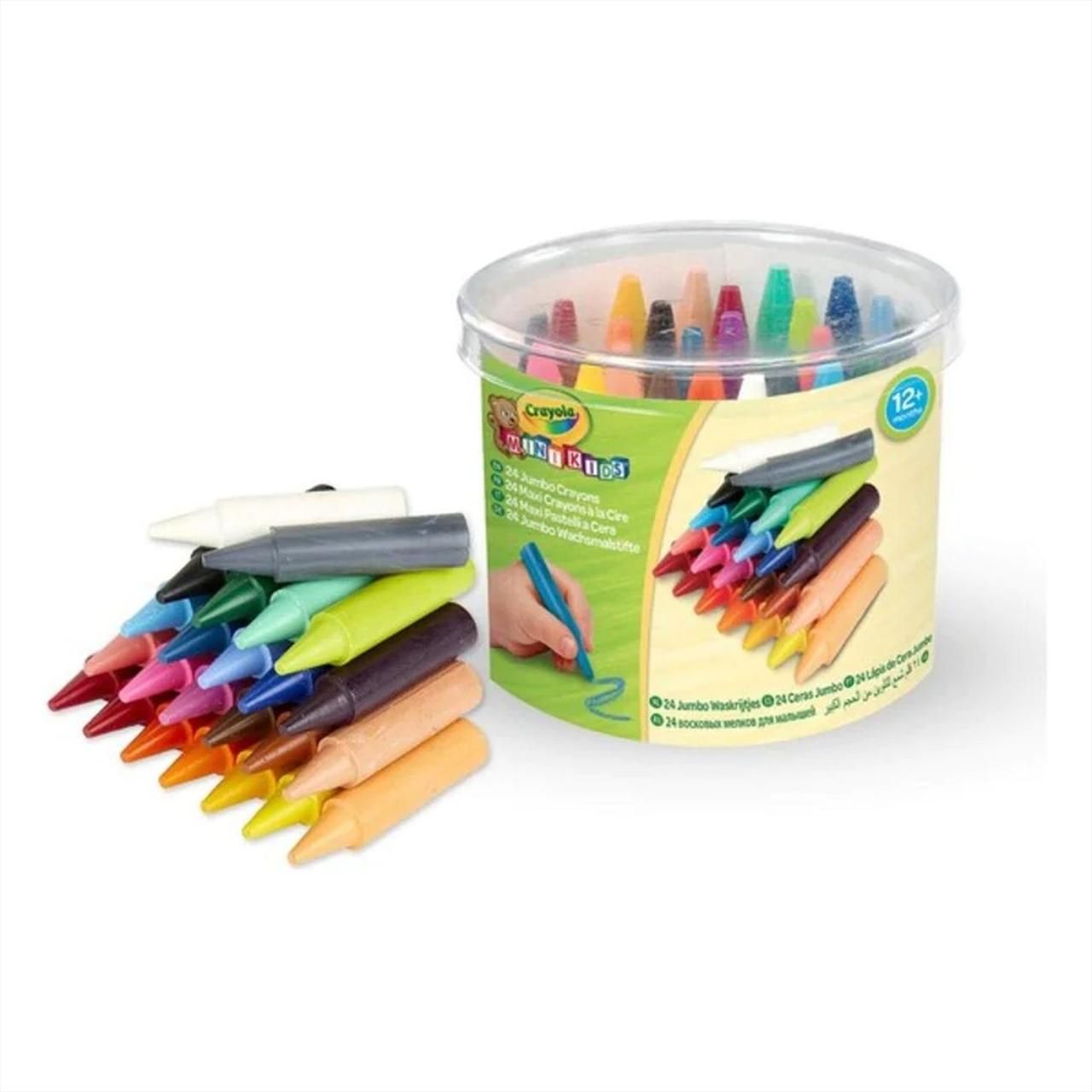 Crayola Mini Kids 24 db tömzsi viaszkréta