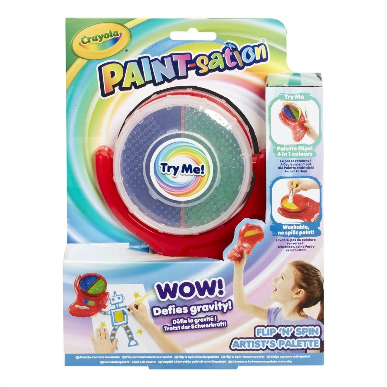 Crayola PAINT-sation forgatható festőpaletta