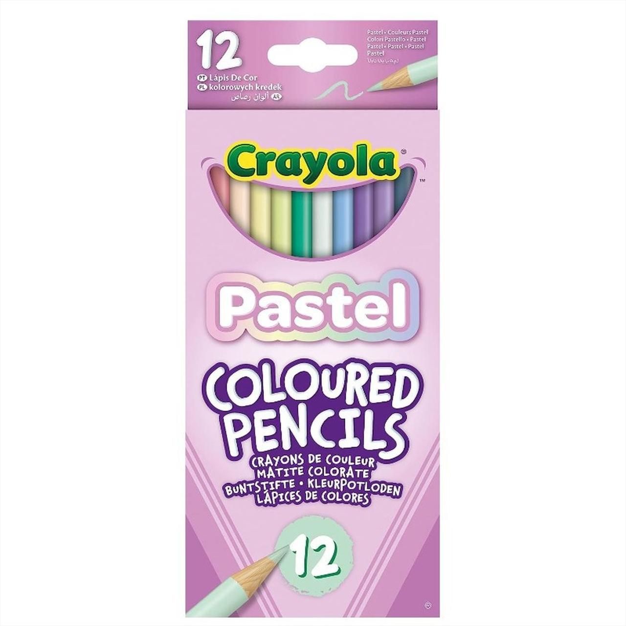 Crayola Pasztell színes ceruza 12 db