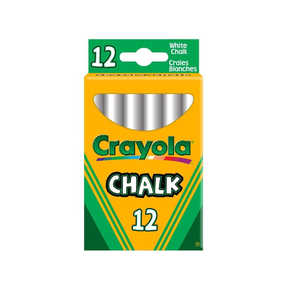 Crayola Táblakréta fehér 12 db
