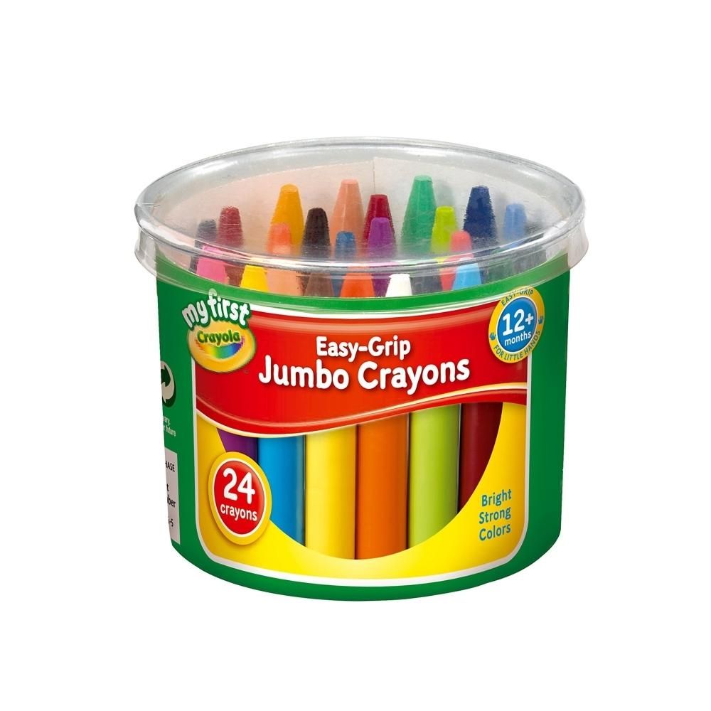 Crayola Tömzsi zsírkréta 24 db