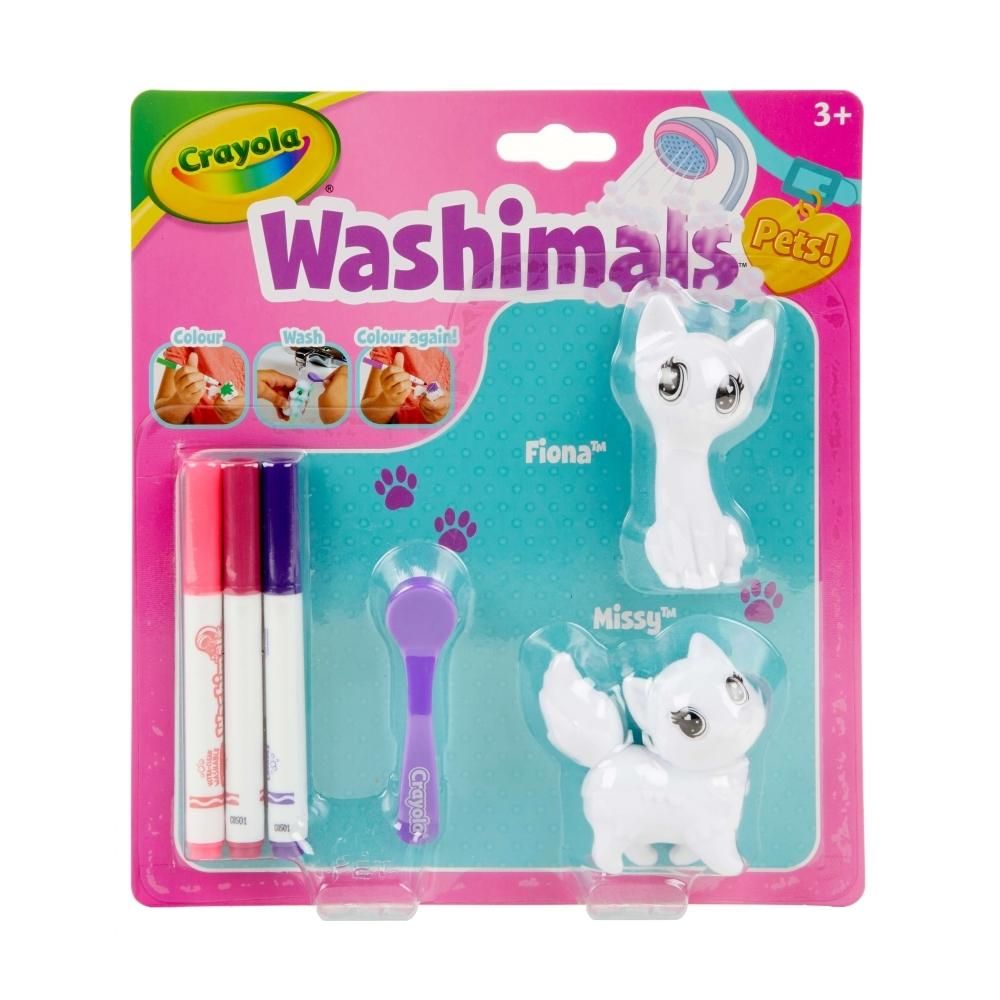 Crayola Washimals Kimosható állatkák - cicák