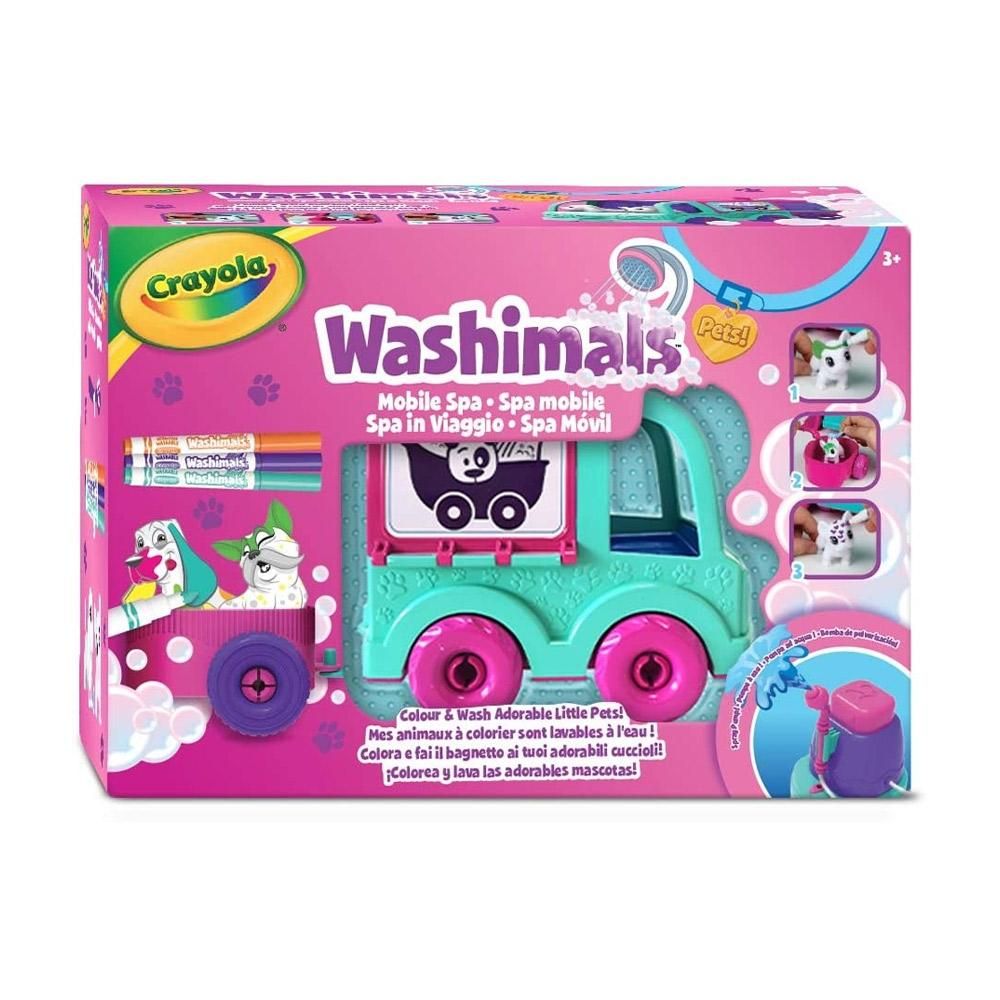 Crayola Washimals Kimosható állatkák - Mobil fürdő szett