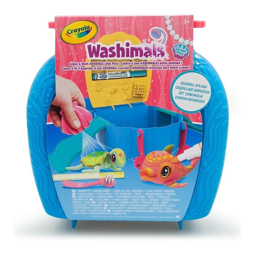 Crayola Washimals Kimosható állatkák - Óceán állatkák játékszett
