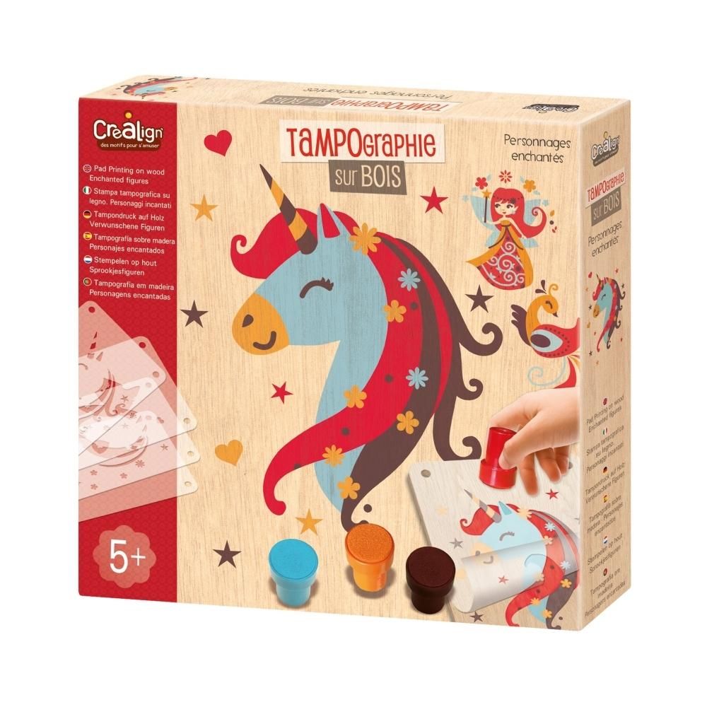 Crealign Művészi nyomdakészlet - varázslatos mesebeli lények
