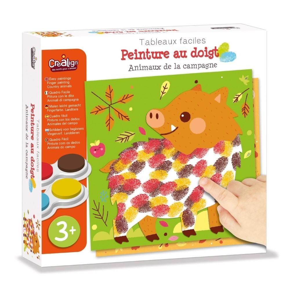 Crealign Ujjfestés - erdei állatok