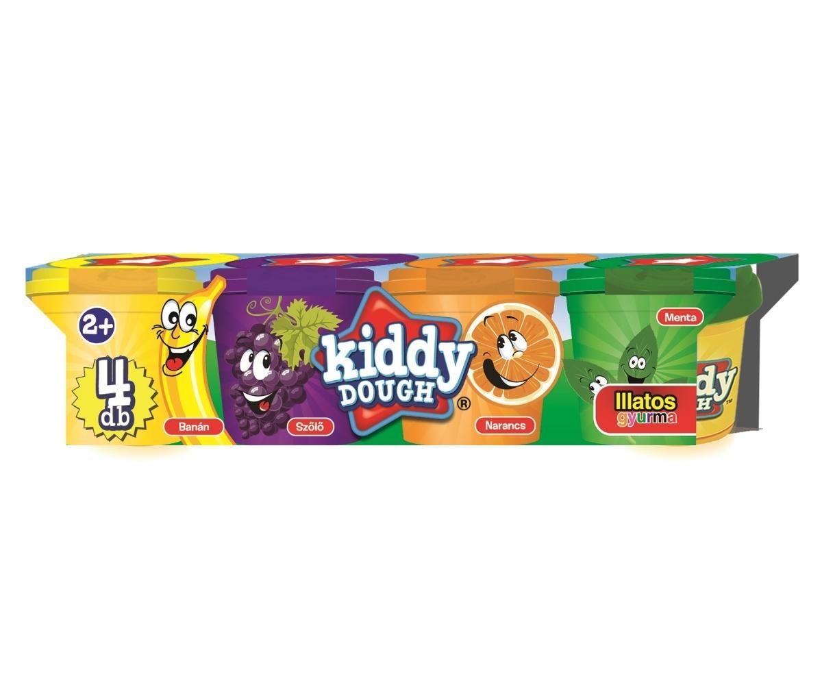 Creative Kids Kiddy Dough illatos gyurma, 4 db