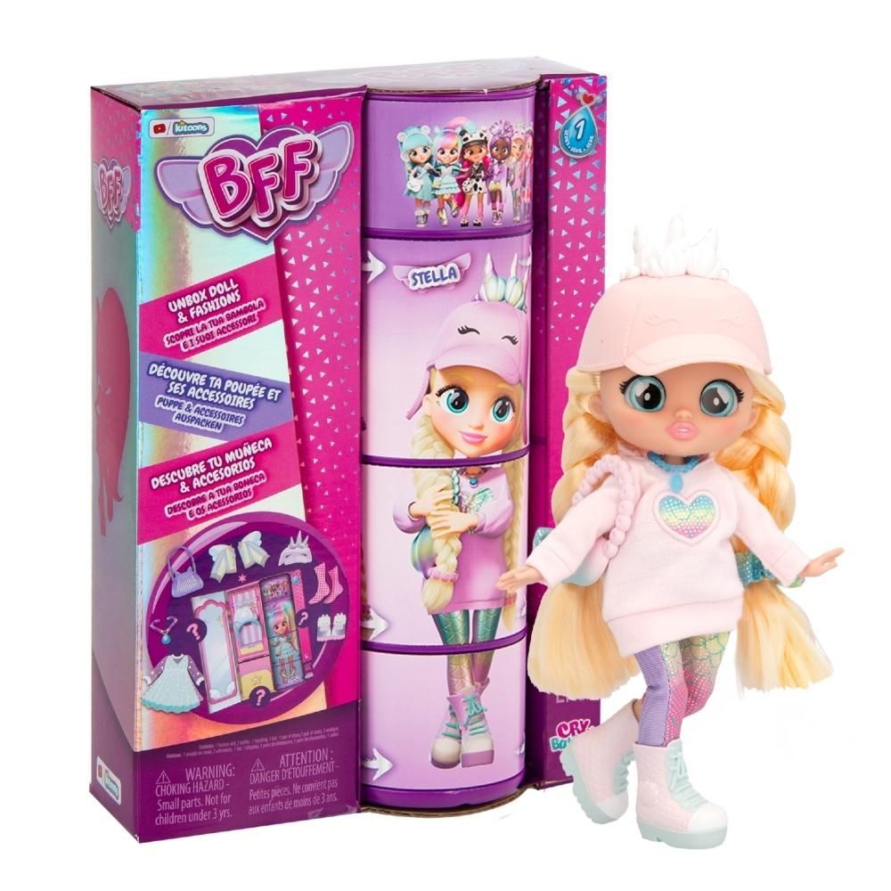 Cry Babies BFF S1 divatbaba meglepetés kiegészítőkkel - Stella