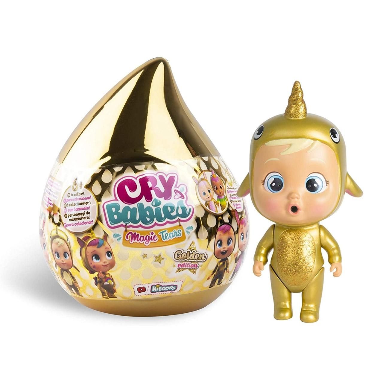 Cry Babies Magic Tears meglepetés baba arany könny házikóban