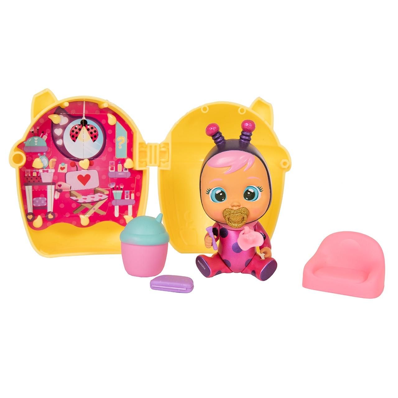 Cry Babies Magic Tears meglepetés baba cumisüveg házikóban (többféle)