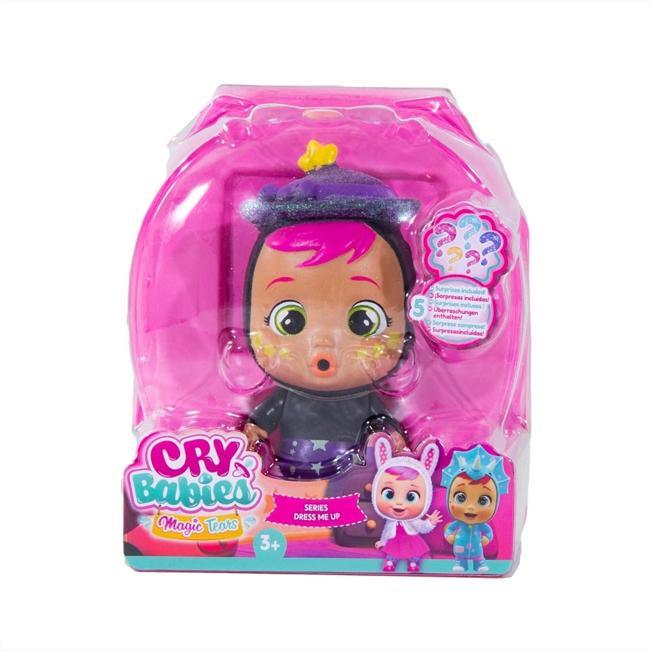 Cry Babies Varázs könnyek Dress Me Up öltöztethető baba - Agatha