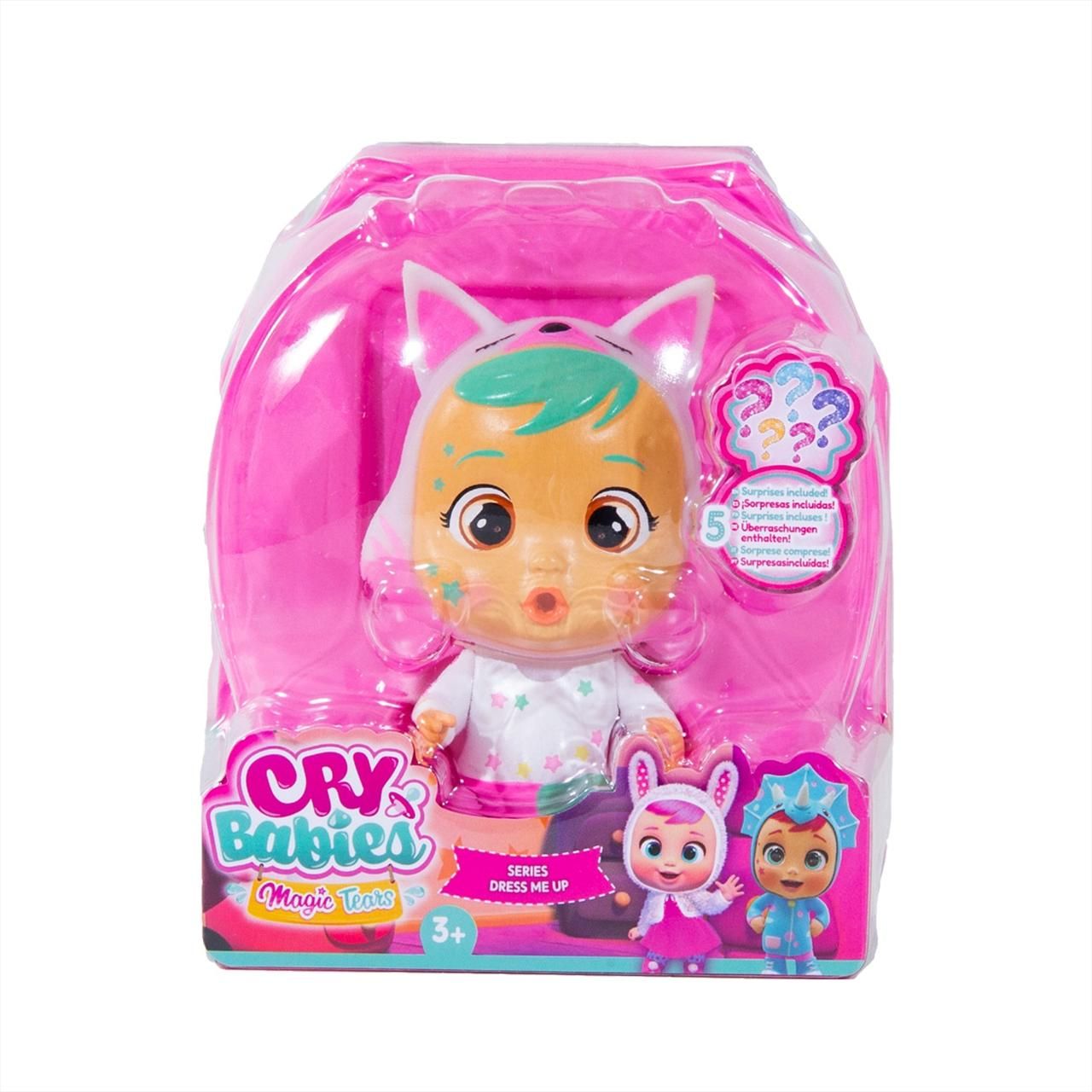 Cry Babies Varázs könnyek Dress Me Up öltöztethető baba - Foxie