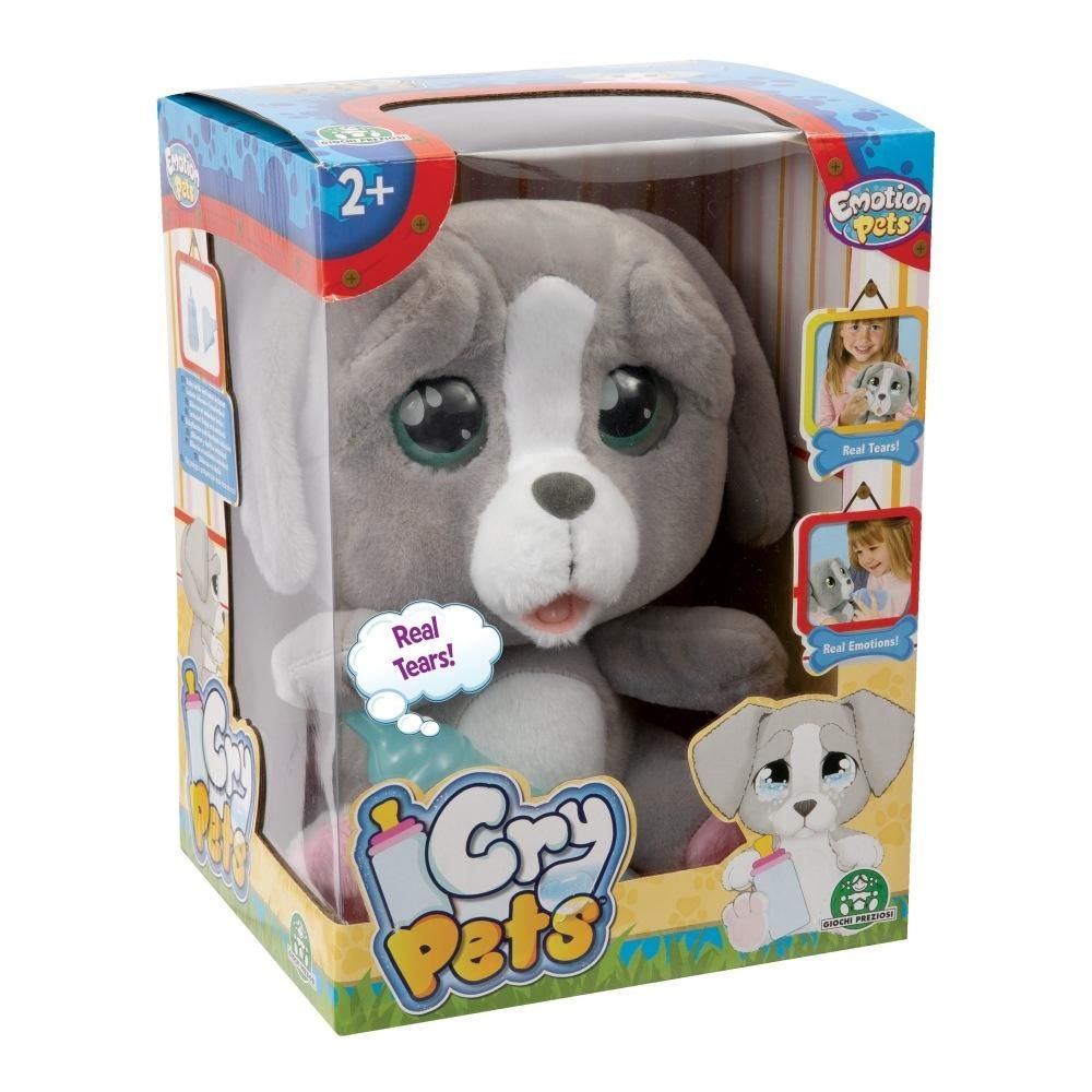 Cry Pets Pityergő kiskutya - szürke