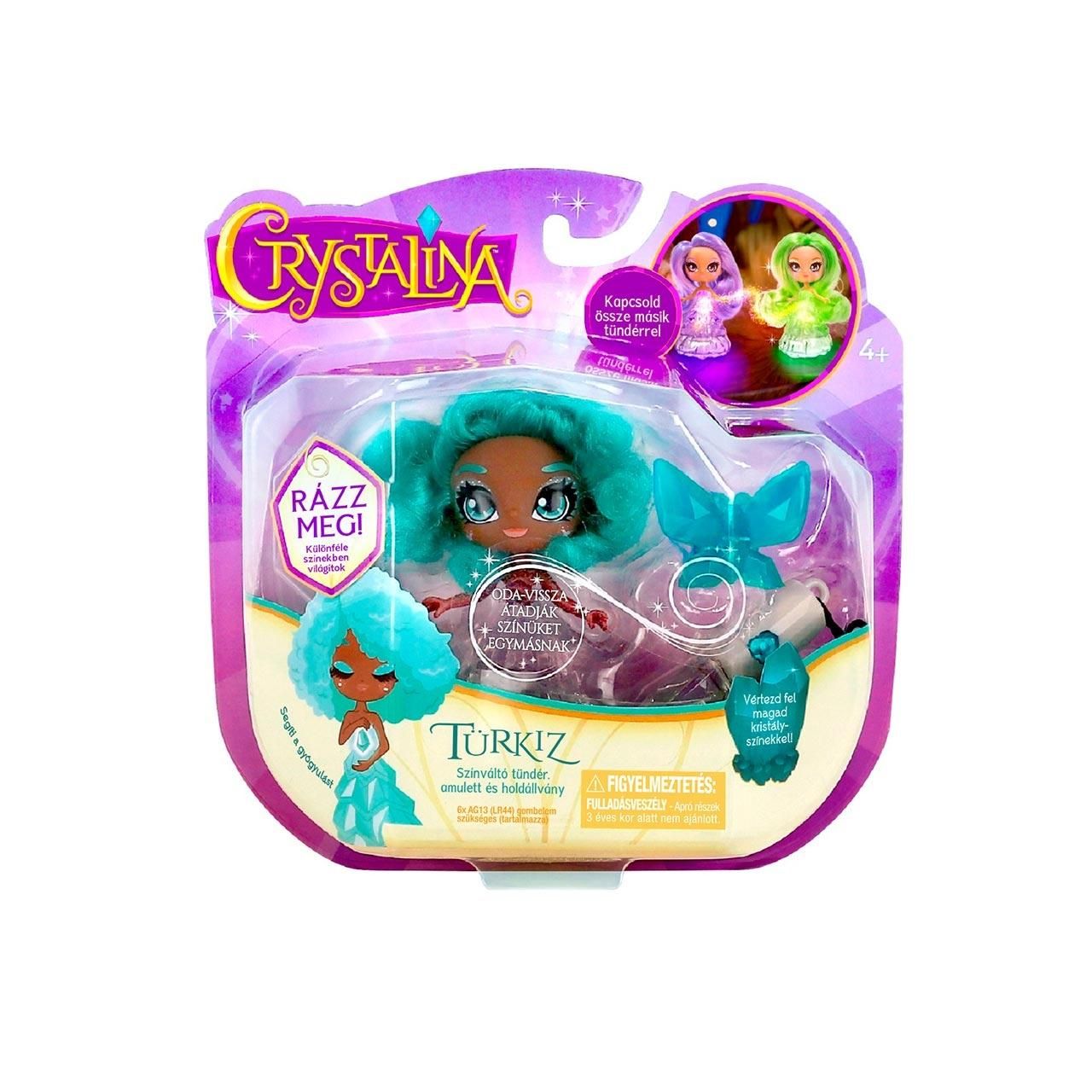Crystalina kristálytündér - Türkiz 