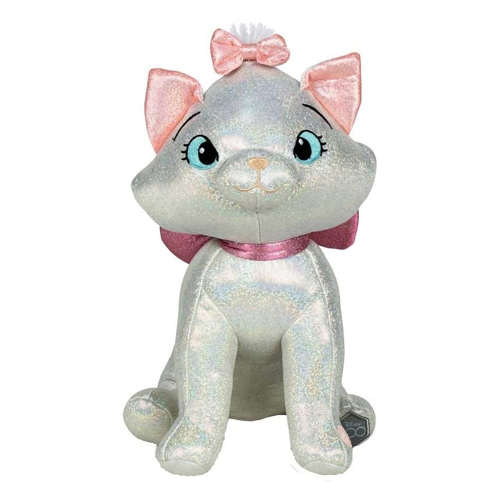 Csillogó Disney 100. évfordulós plüss, 30 cm - Marie cica (Limitált kiadás)