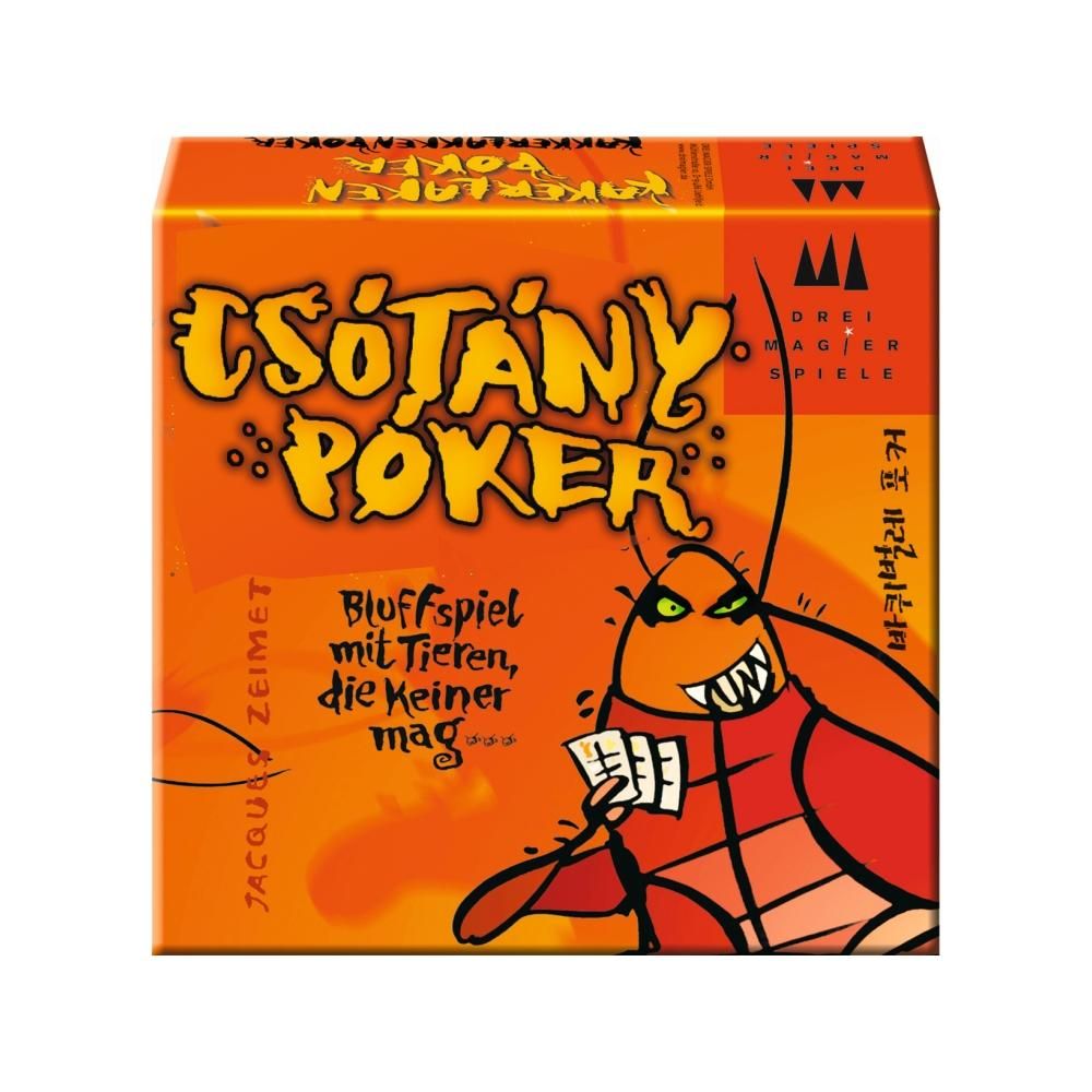 Csótánypóker társasjáték
