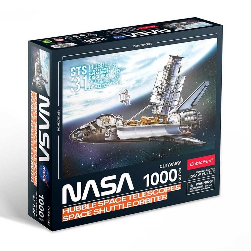 CubicFun 2D puzzle 1000 db-os - Hubble űrteleszkóp