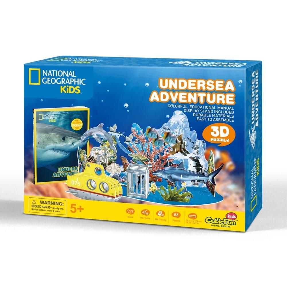 CubicFun 3D puzzle Kaland a tenger alatt