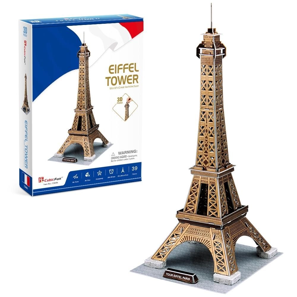 CubicFun 3D puzzle kicsi Eiffel-torony