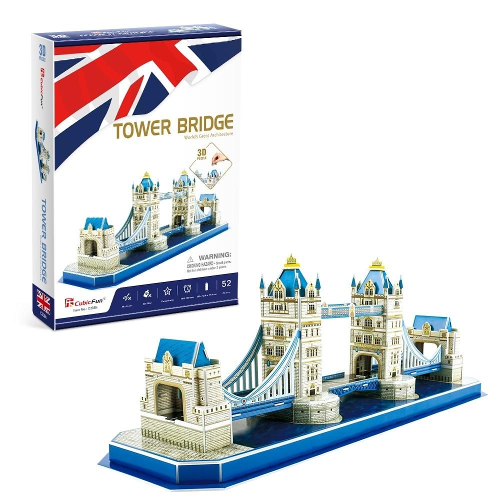 CubicFun 3D puzzle kicsi Tower Bridge